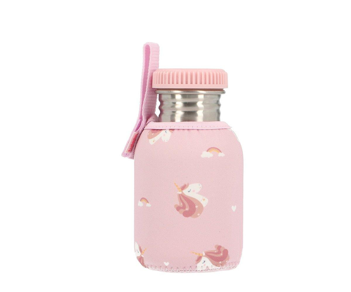 Tutete Botella acero 350 ml con funda Magical Unicorn