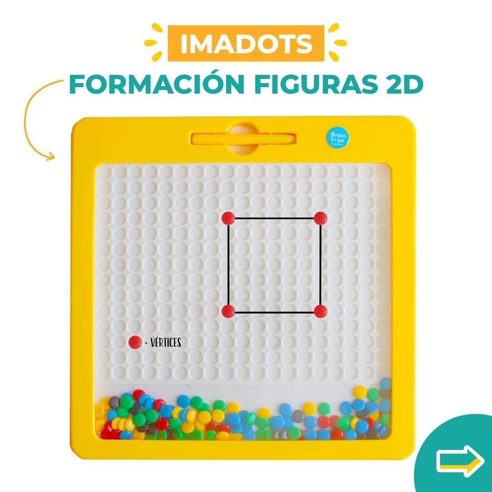 Braintoys Imadots Tablero magnético