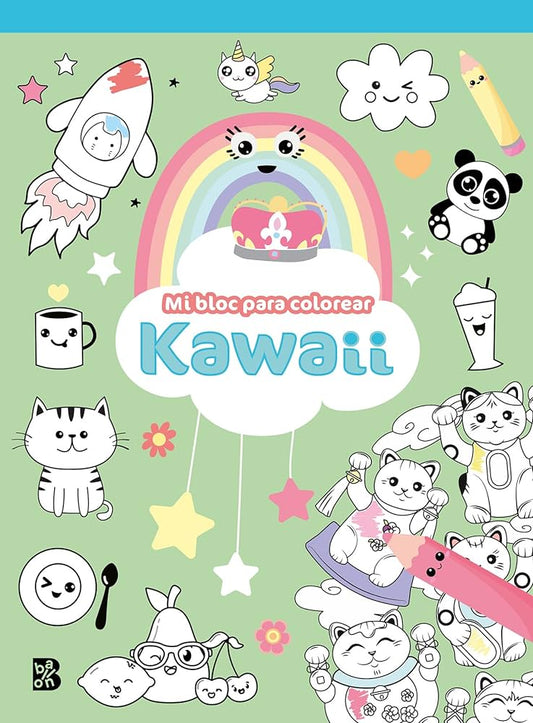 Mi libro para colorear Kawaii