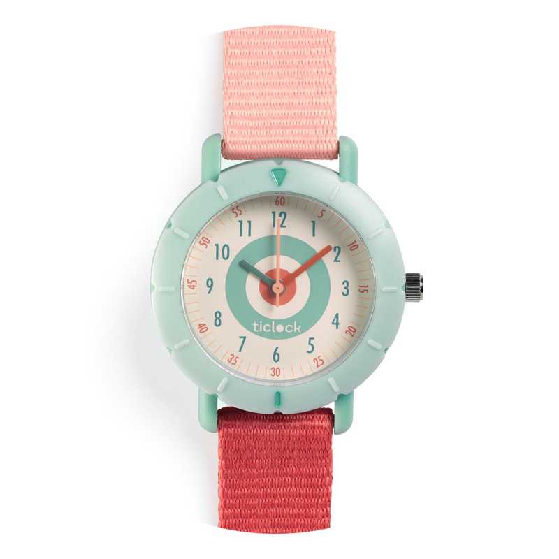 Djeco Ticlock Reloj Pink target