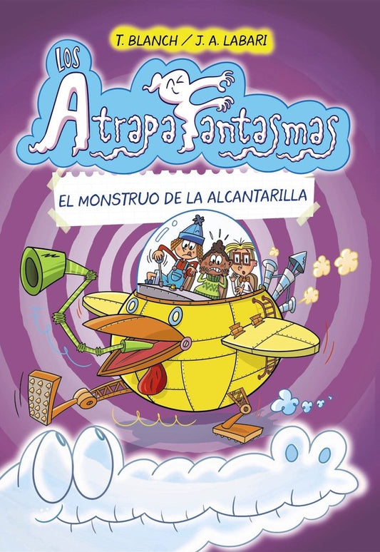 Los Atrapafantasmas 4 El monstruo de la alcantarilla