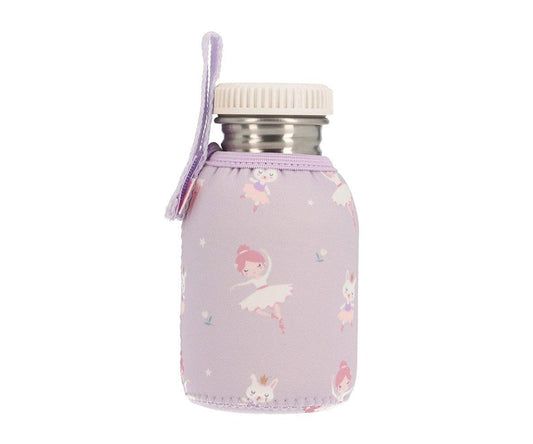 Tutete Botella acero 350 ml con funda Ballet