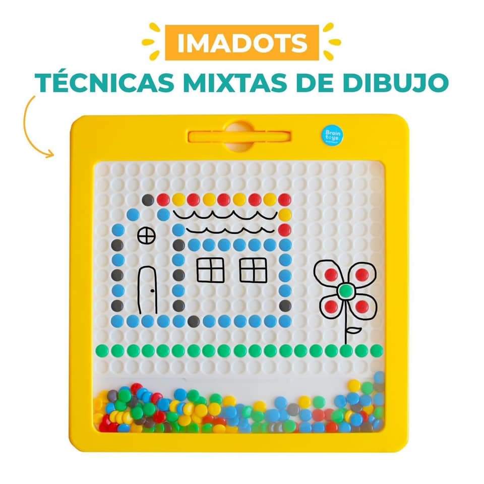 Braintoys Imadots Tablero magnético