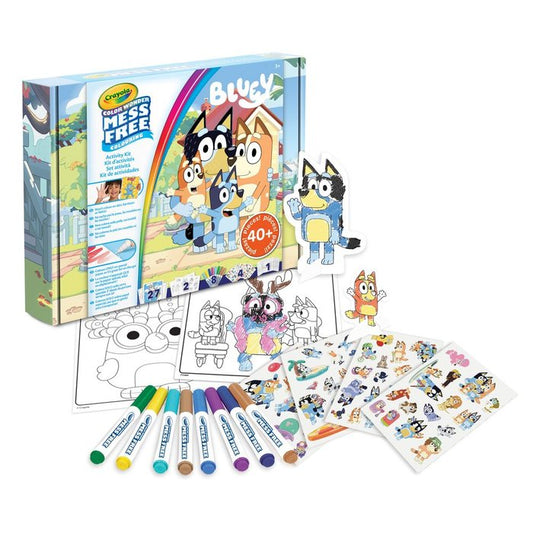 Crayola Colorea sin manchas Super Set Bluey