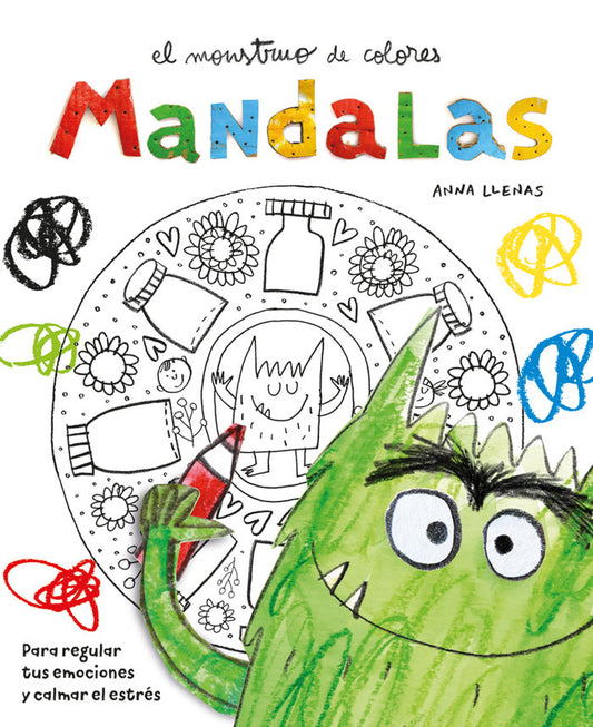 El monstruo de colores Mandalas