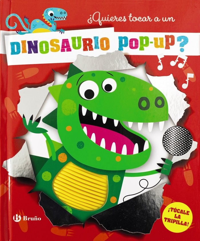 Quieres tocar a un dinosaurio Pop up