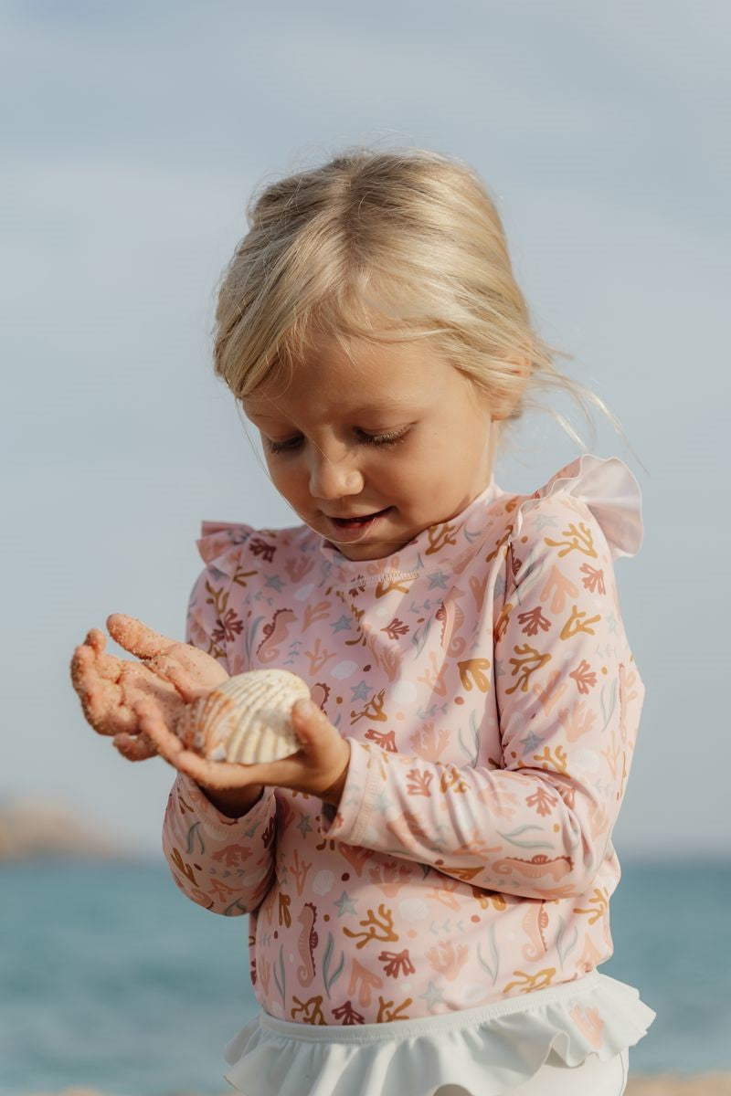 Little Dutch Camiseta protección solar Ocean Dreams Pink