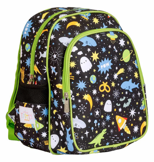 A Little Lovely Company Mochila bolsillo térmico Galaxy