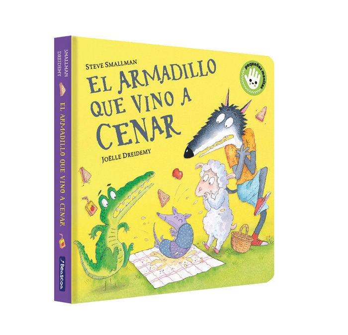 El armadillo que vino a cenar Pequeñas manos