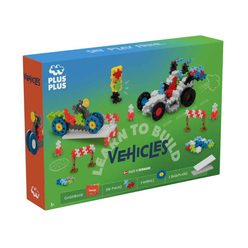 Plus plus Learn to build Vehicles 500 piezas