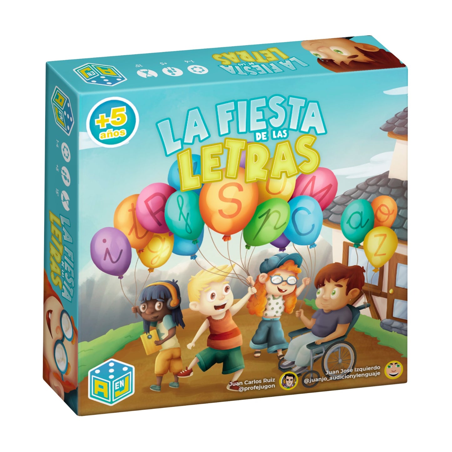 Átomo La fiesta de las letras