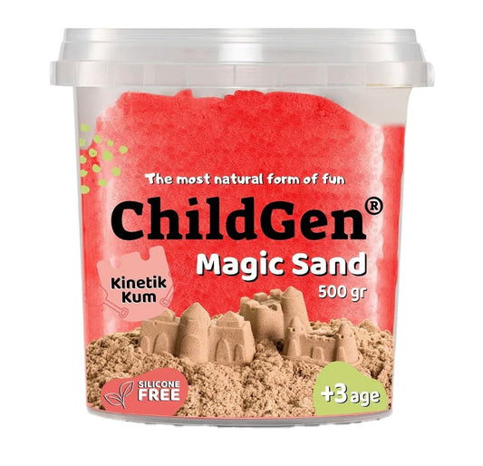 Childgen Kinetic Sand 500 g Rojo