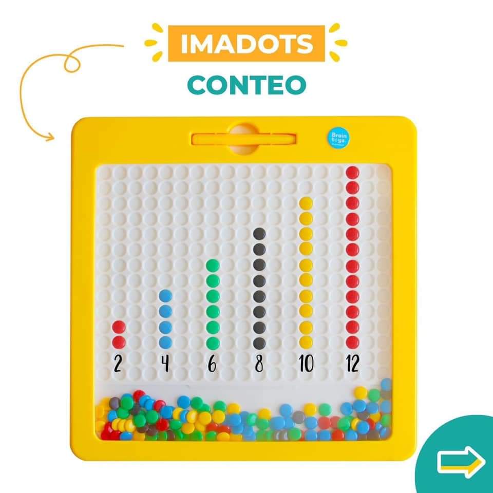 Braintoys Imadots Tablero magnético