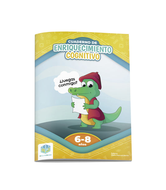 Átomo Cuaderno Enriquecimiento Cognitivo 6-8 años