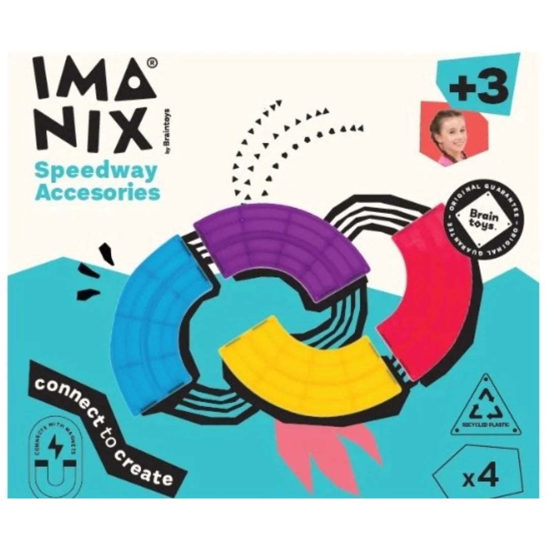 Imanix Speedway Accesorios 4 piezas