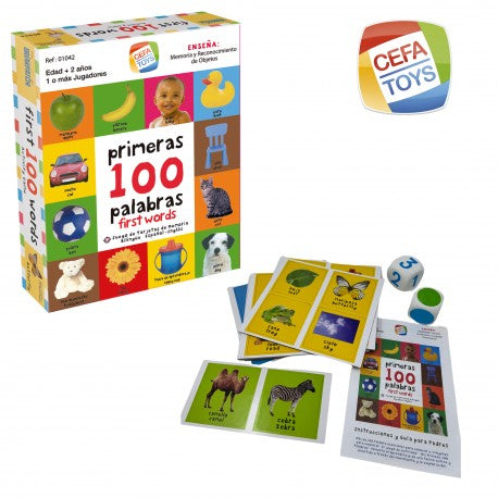 Cefa toys Mis primeras 100 palabras Bilingüe