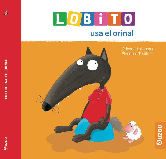 Lobito usa el orinal