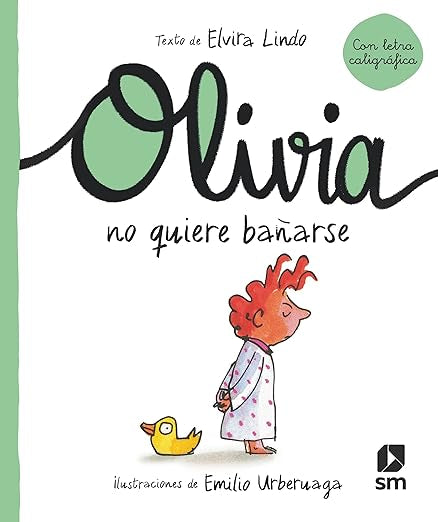 Olivia no quiere bañarse