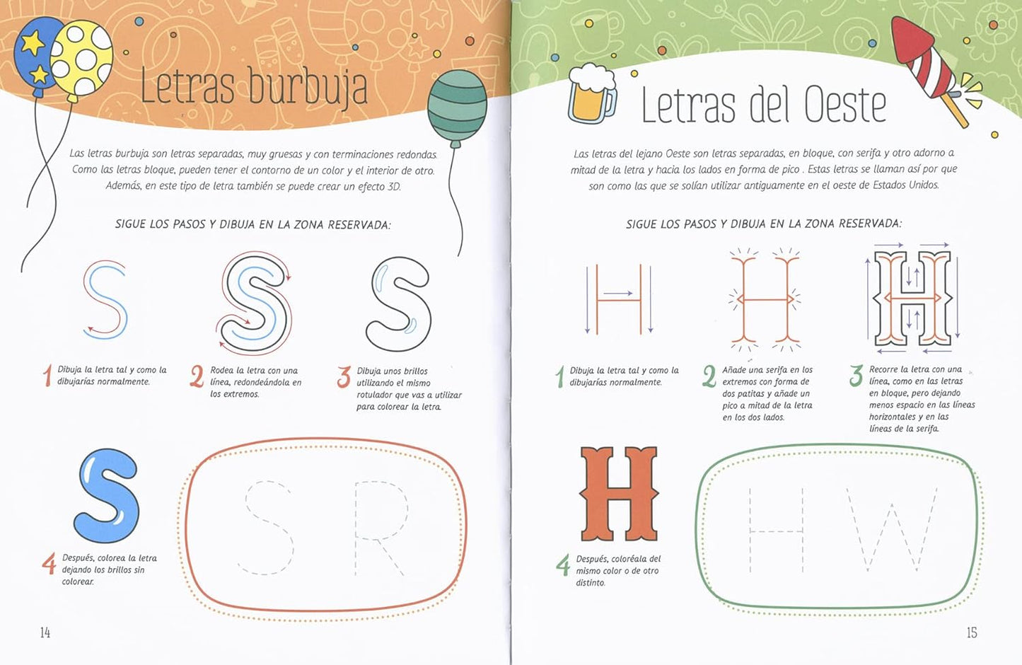 Lettering creatividad mindfulness para niños