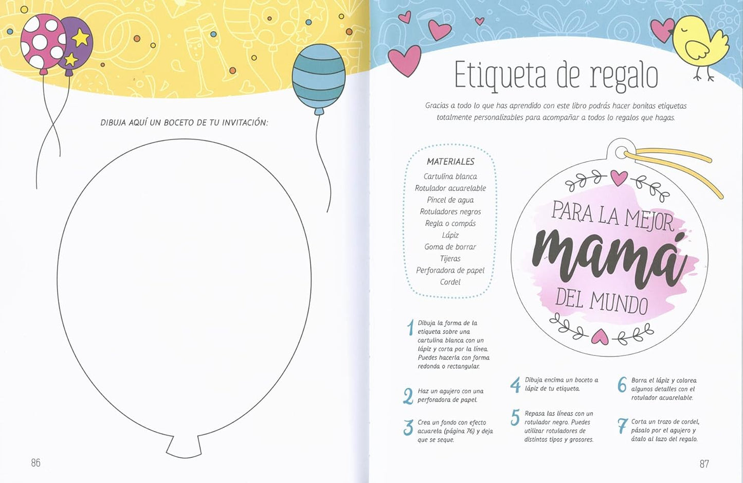 Lettering creatividad mindfulness para niños