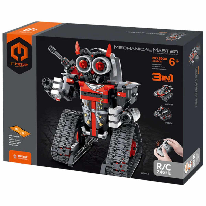 iMMaster Robot y coche Rojo Radio control