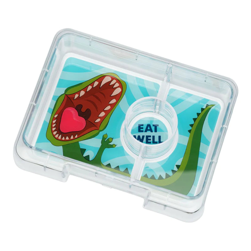 Yumbox Caja almuerzo Snack Dino Verde