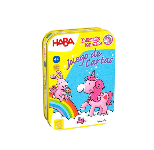 Haba Mini Unicornio destello Juego de cartas