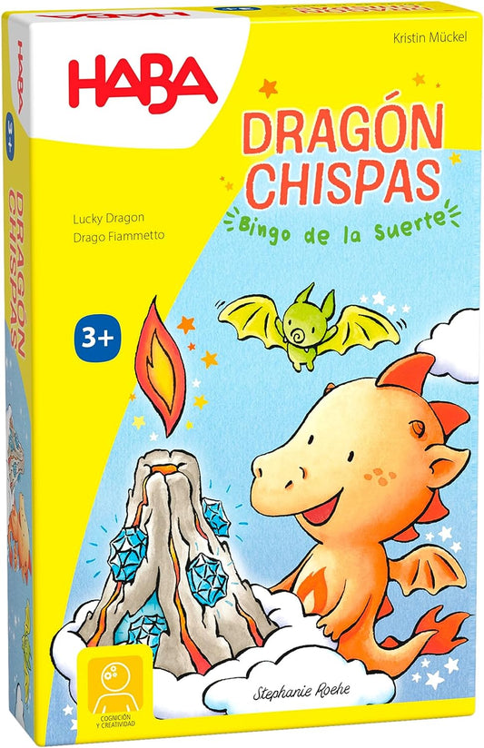 Haba Dragón Chispas Bingo de la suerte