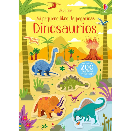 Mi pequeño libro de pegatinas Dinosaurios Usborne