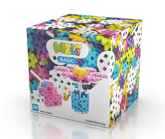 Meli Basic Constructor Pastel 200 piezas